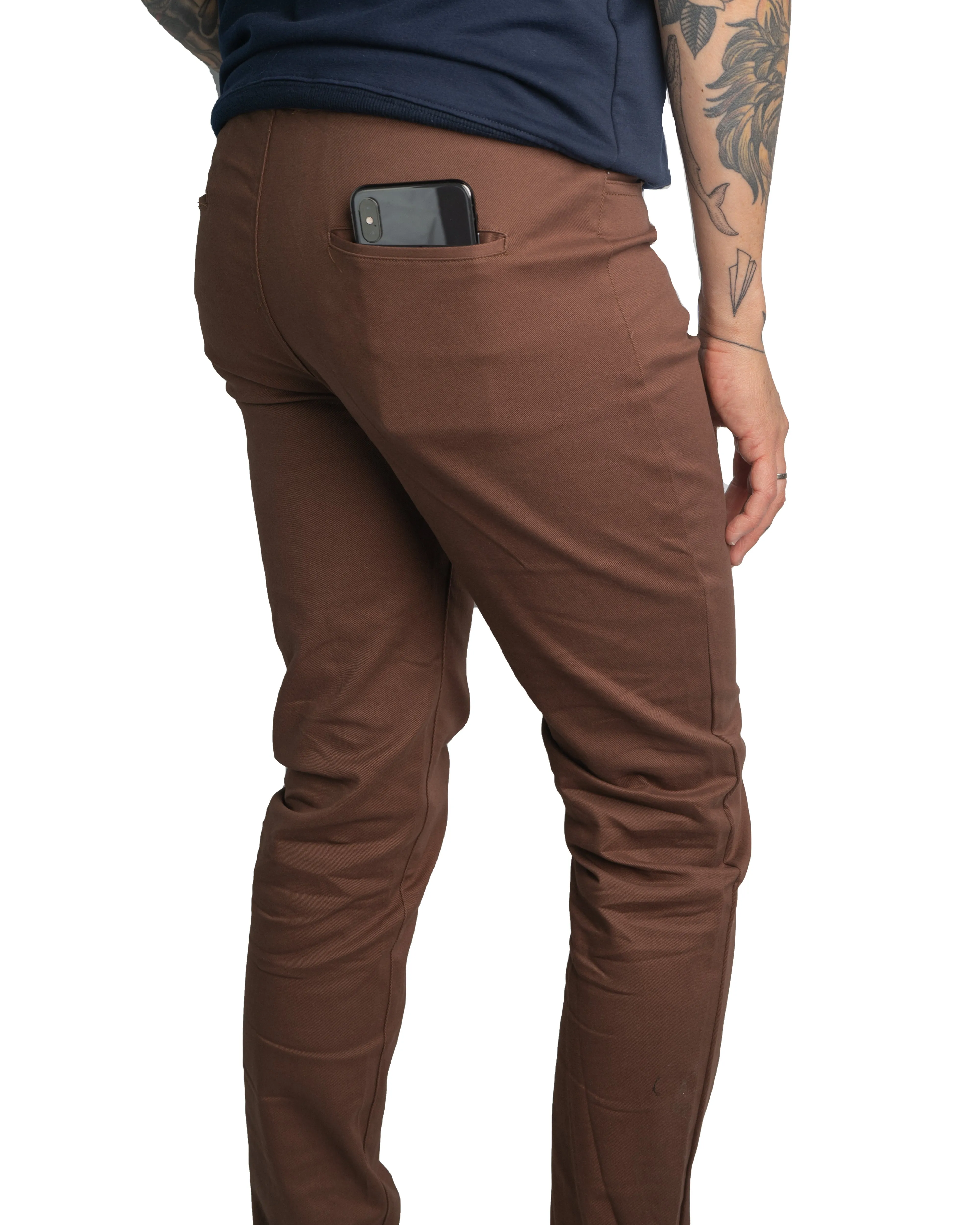 Androgynous Fox | Jogger Khakis