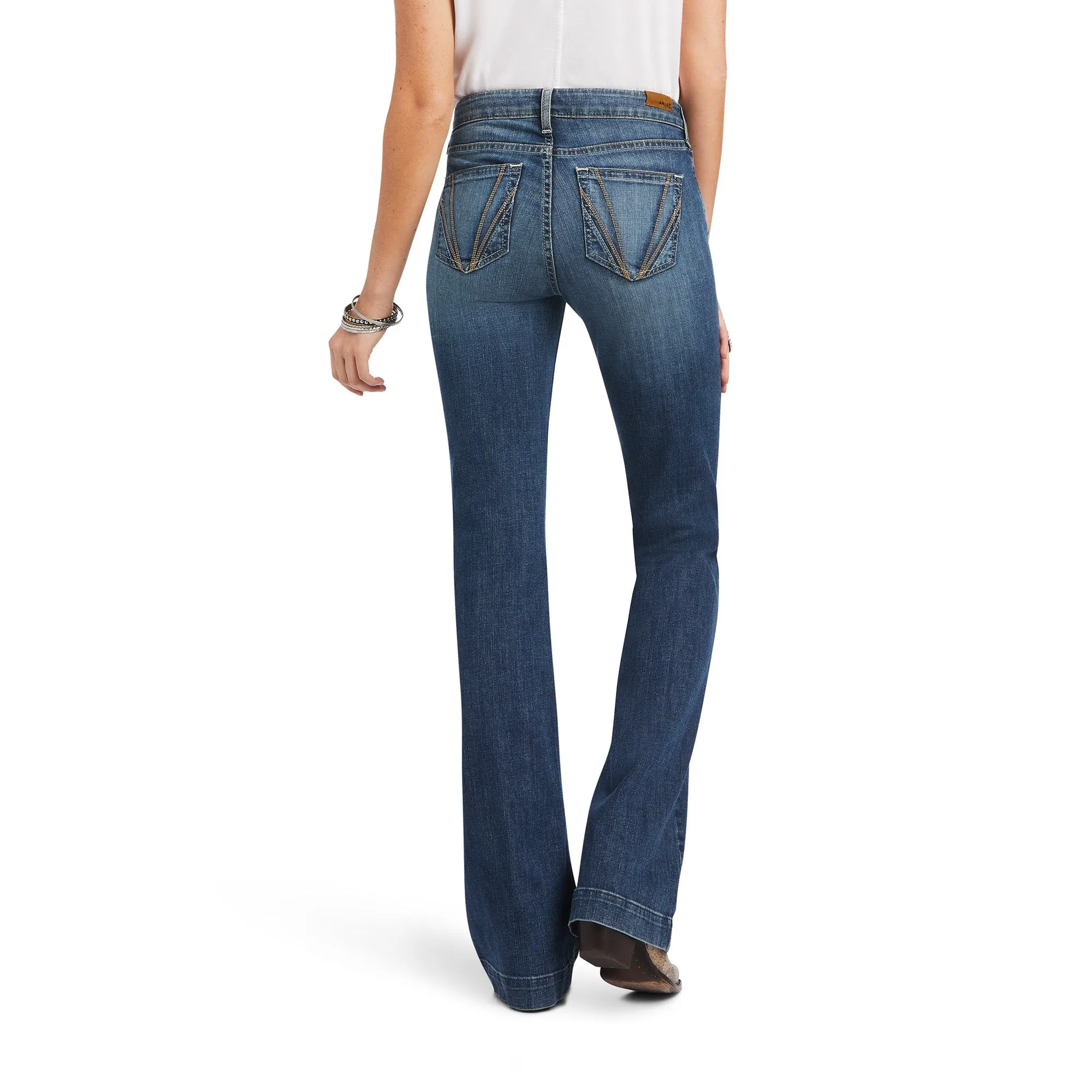 Ariat Ladies Daphne High Rise Toronto Slim Trouser Jeans 10041106