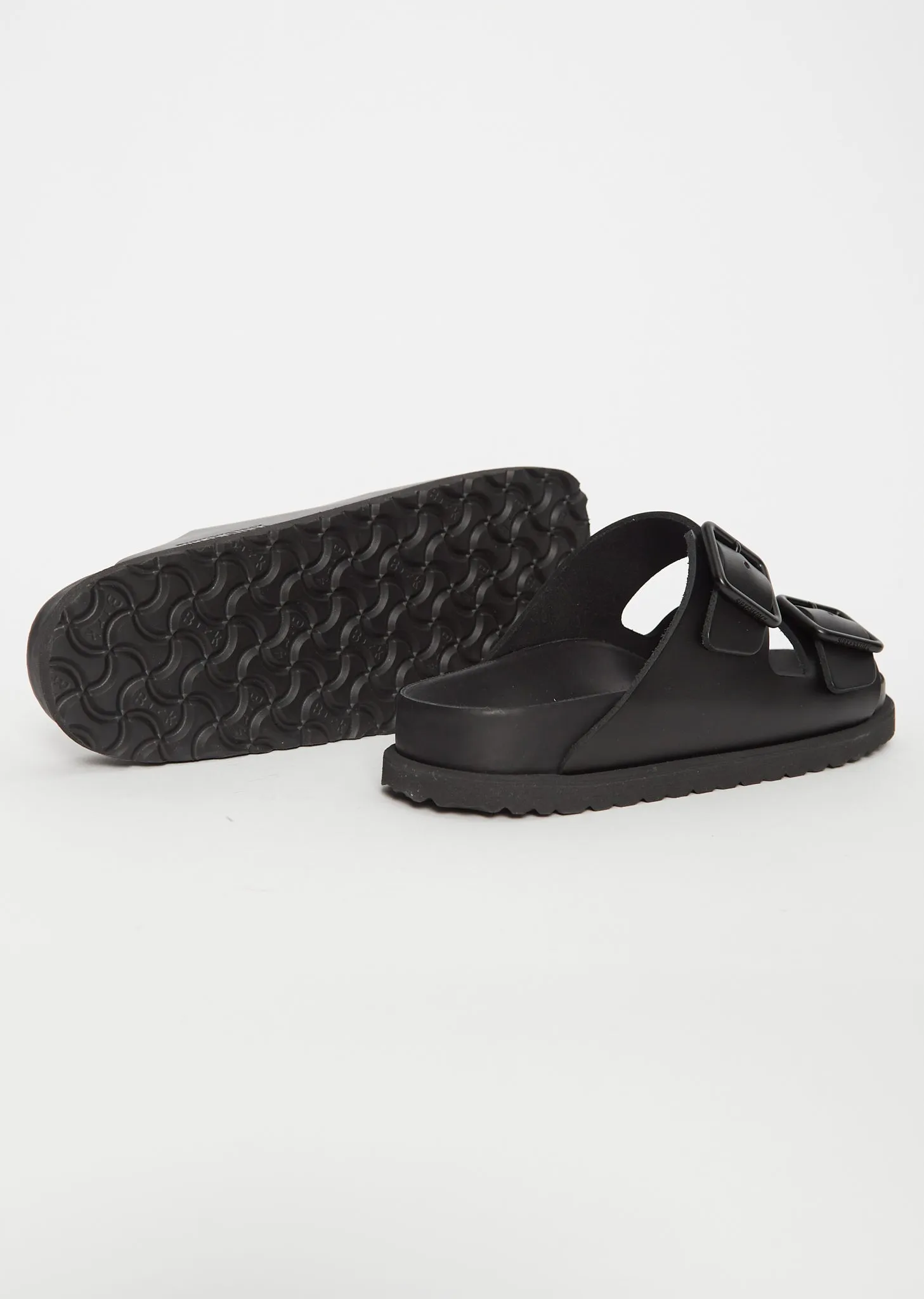 Arizona Premium Leather Sandals — Black