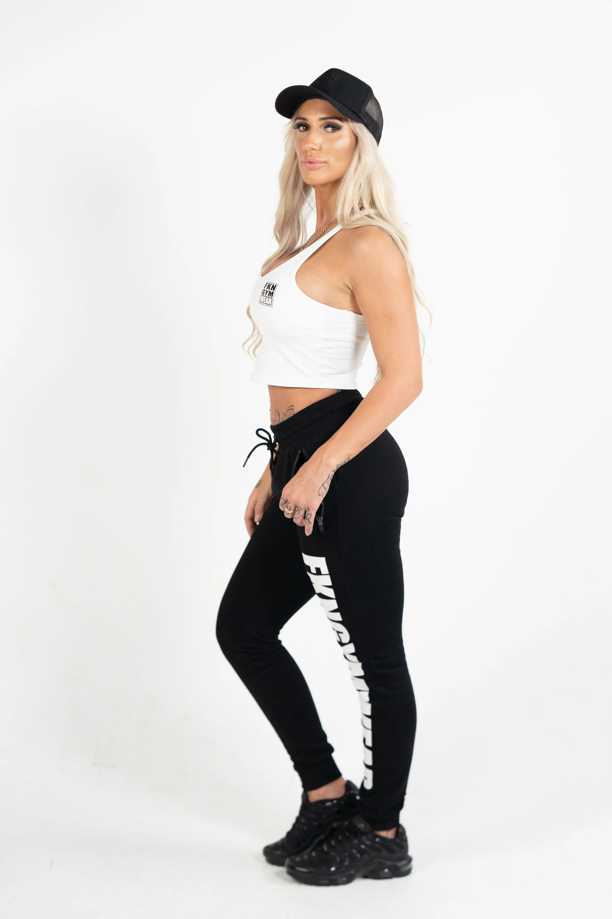 Bootyfit | Gym Track Pants | Black