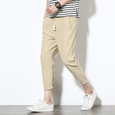 BROOKLYN Linen Joggers