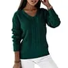 Cozy Long Sleeve Cable Knitted Sweater