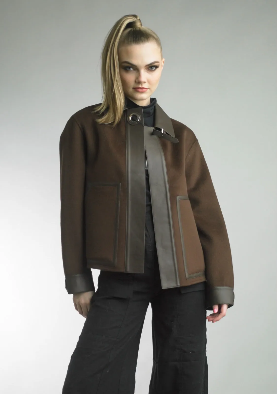 Diana Rosh Cashmere and Wool Jacket