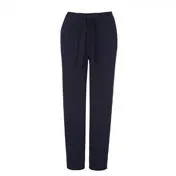 French Navy Tie Waist Trousers