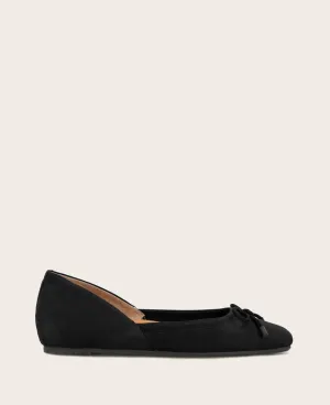 GENTLE SOULS - Sailor Suede Bow Ballet Flat
