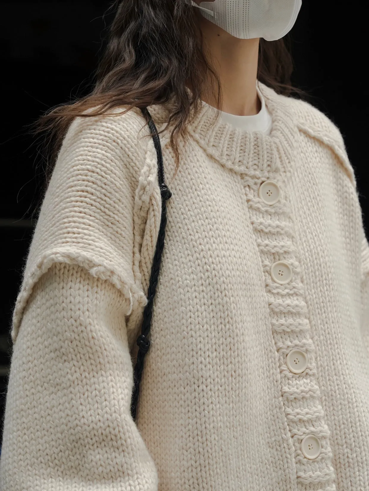 Hazel Button-Up Knit Cardigan