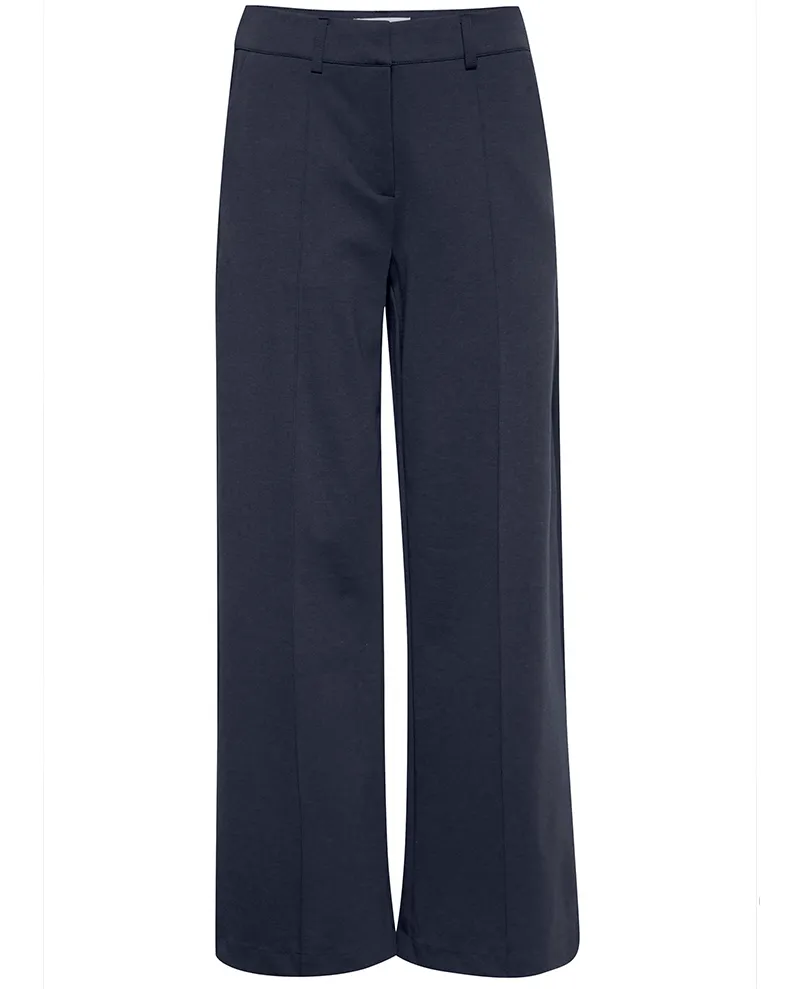 Ichi Kate Office Navy Trousers