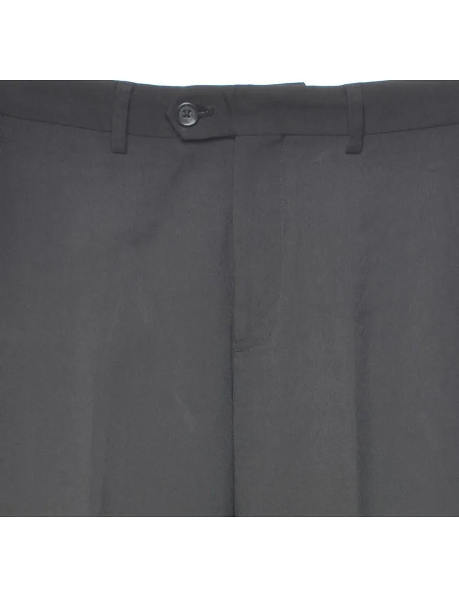 Izod Black Classic Suit Trousers - W32 L32