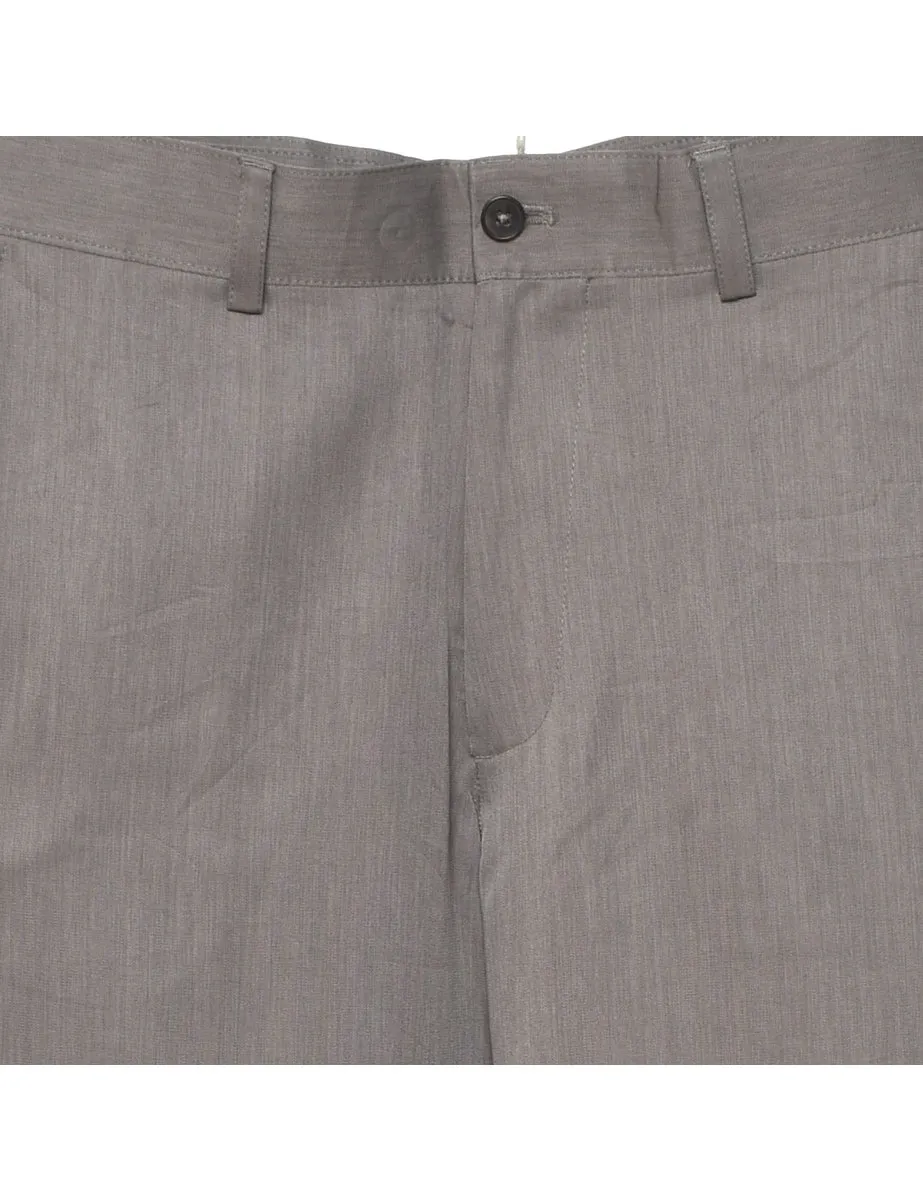 Izod Grey Trousers - W32 L30