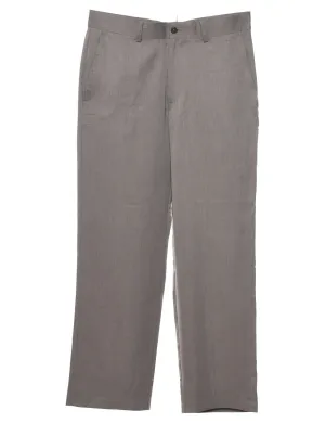 Izod Grey Trousers - W32 L30