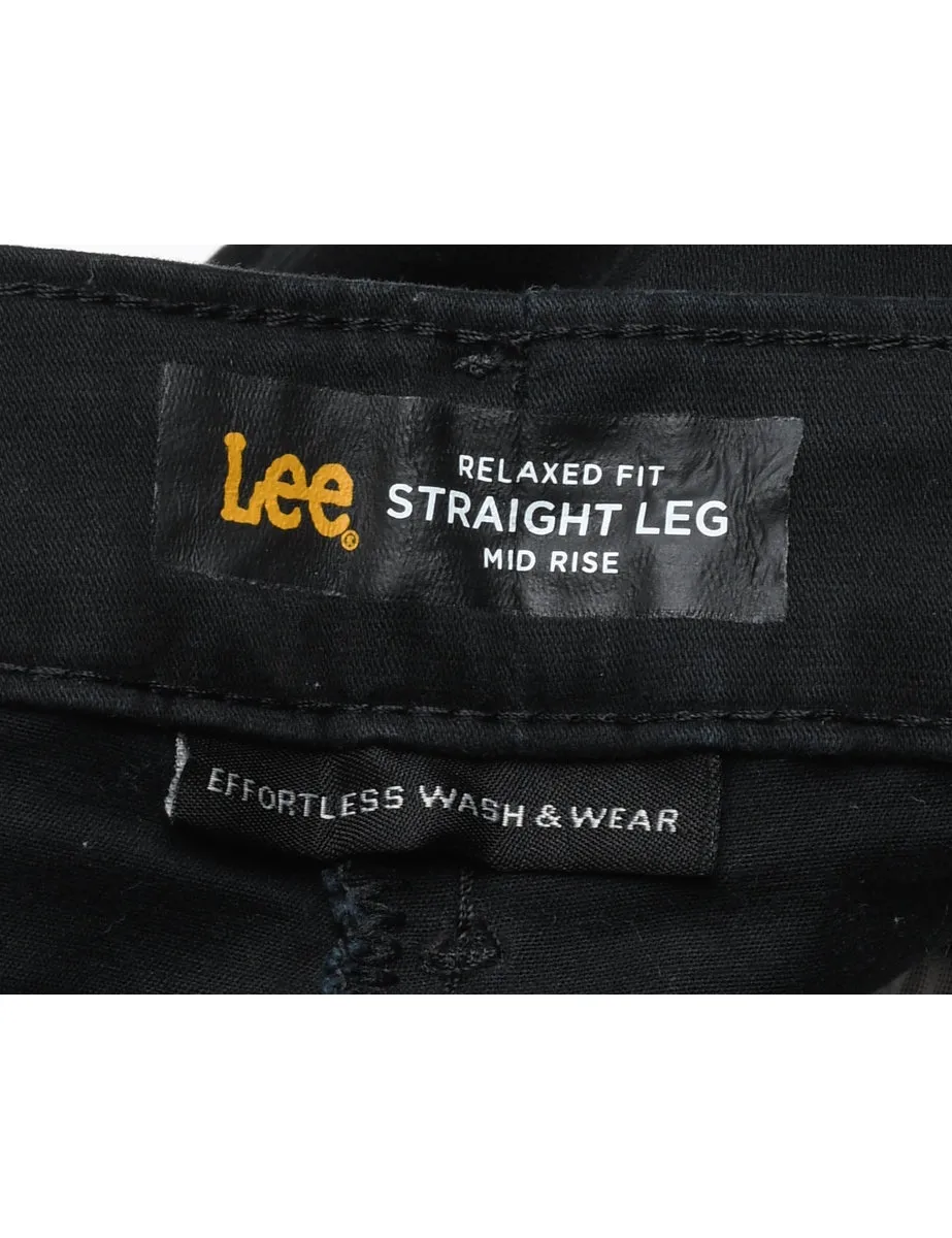 Lee Black Classic Chinos - W31 L30