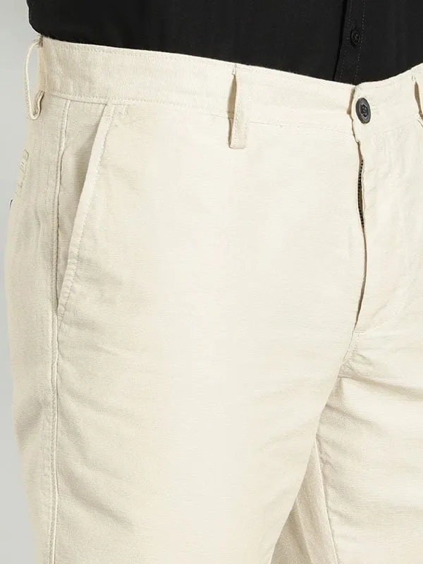 Men Kansas Fit Cotton Trouser