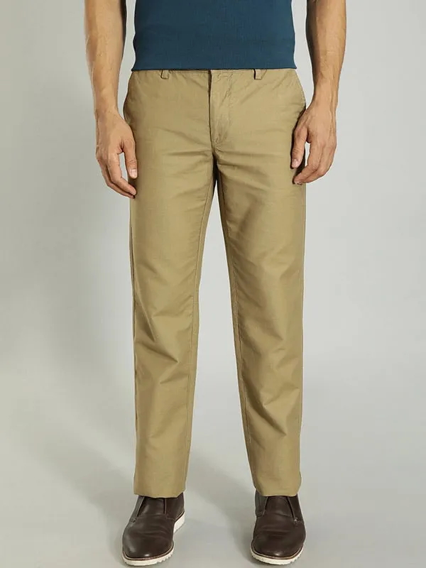 Men Kansas Fit Cotton Trouser