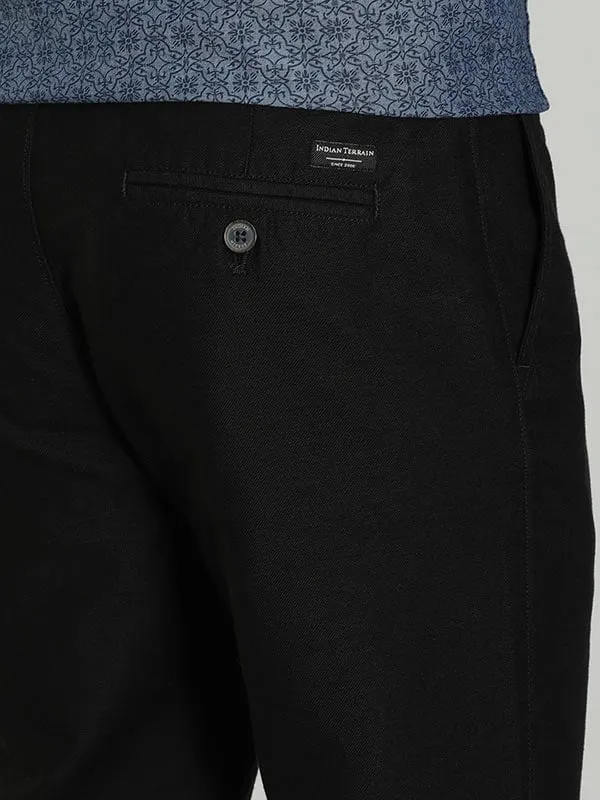 Men Kansas Fit Cotton Trouser