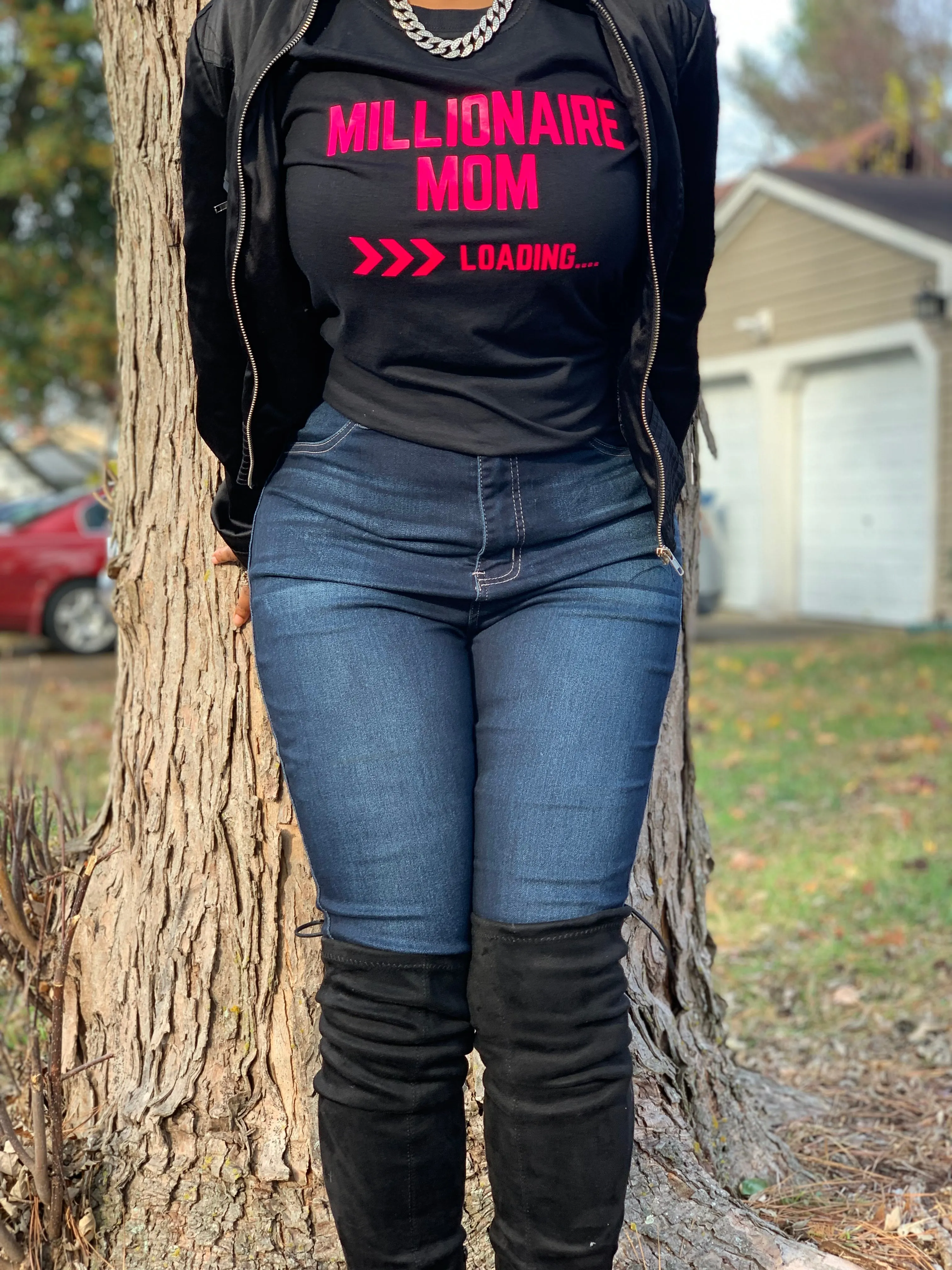 Millionaire Mom Loading  T-Shirt