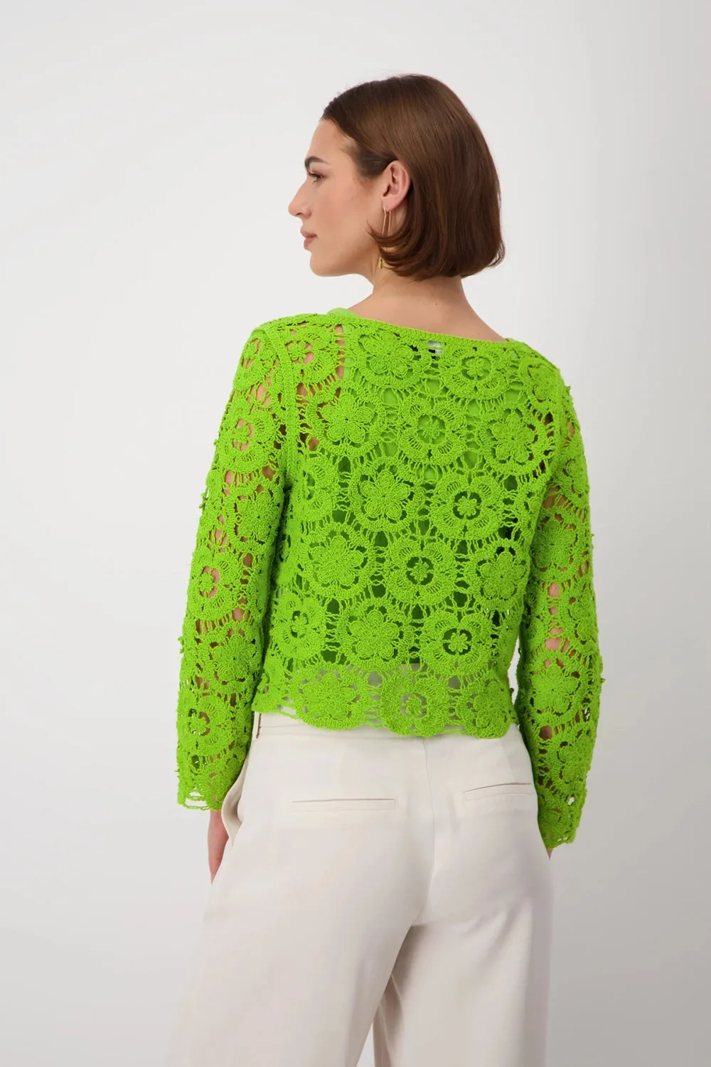 MONARI | CORNELLY SWEATER | MATCHA | 408892