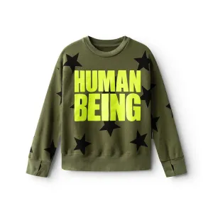 NUNUNU Only Human Sweatshirt