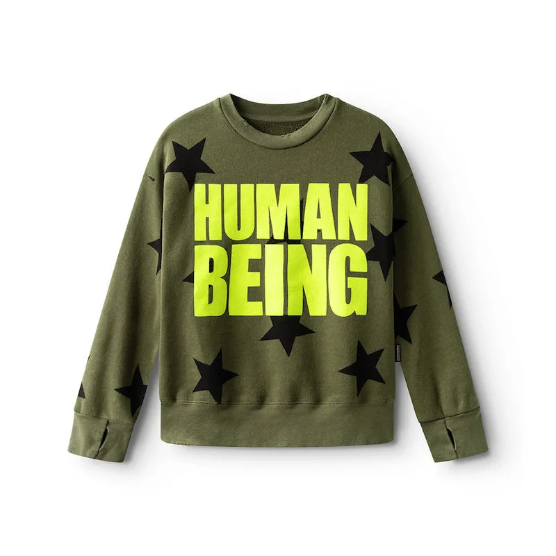 NUNUNU Only Human Sweatshirt