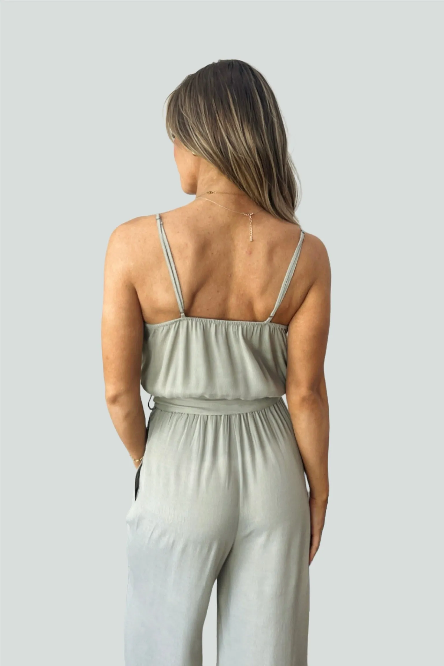 Olive Oasis Jumpsuit