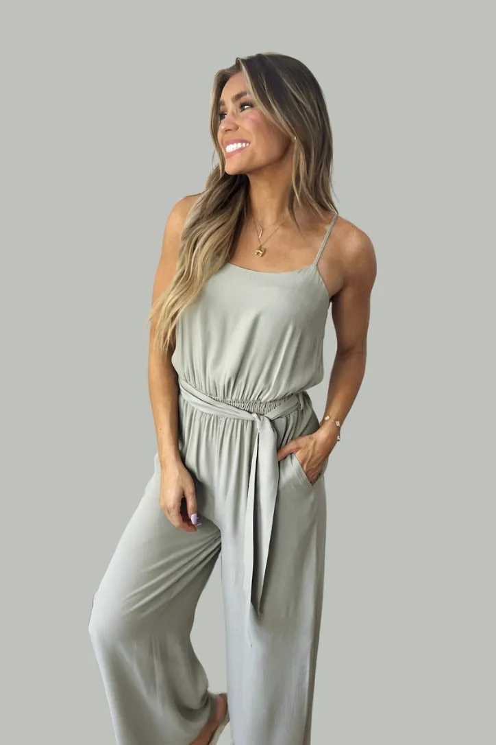 Olive Oasis Jumpsuit