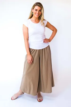 Palazzo Pants - Sand