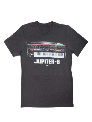 Roland Jupiter-8 Vintage Crew Neck T-Shirt, Large