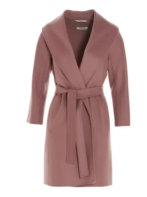 'S Max Mara Messi Belted Wrap Coat