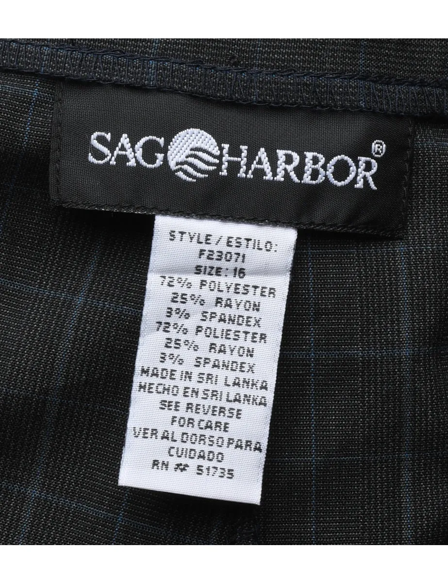 Sag Harbor Checked Trousers - W32 L30