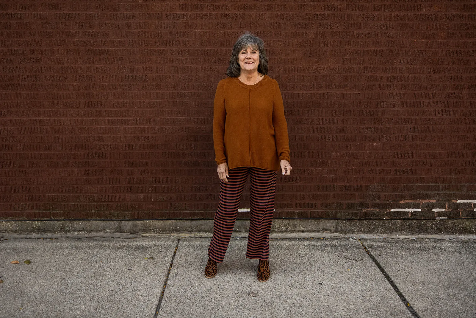 solstice sweater in camel