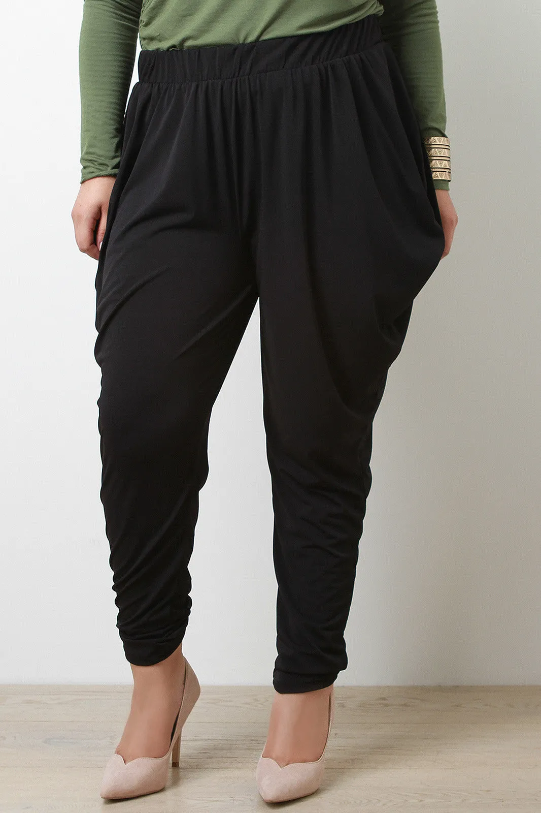 Tapered Harem Pants