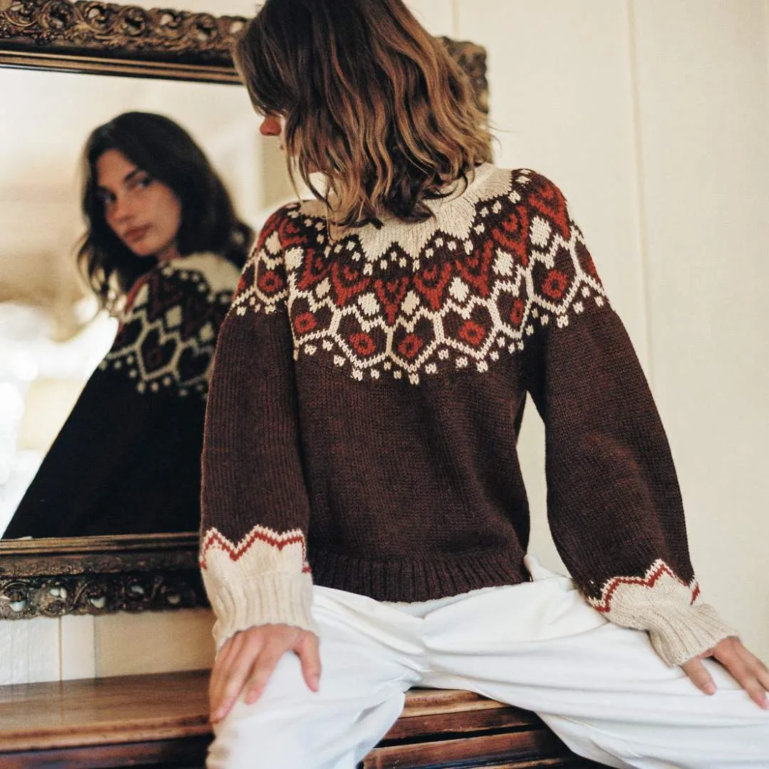 The Francesca Sweater | Umber