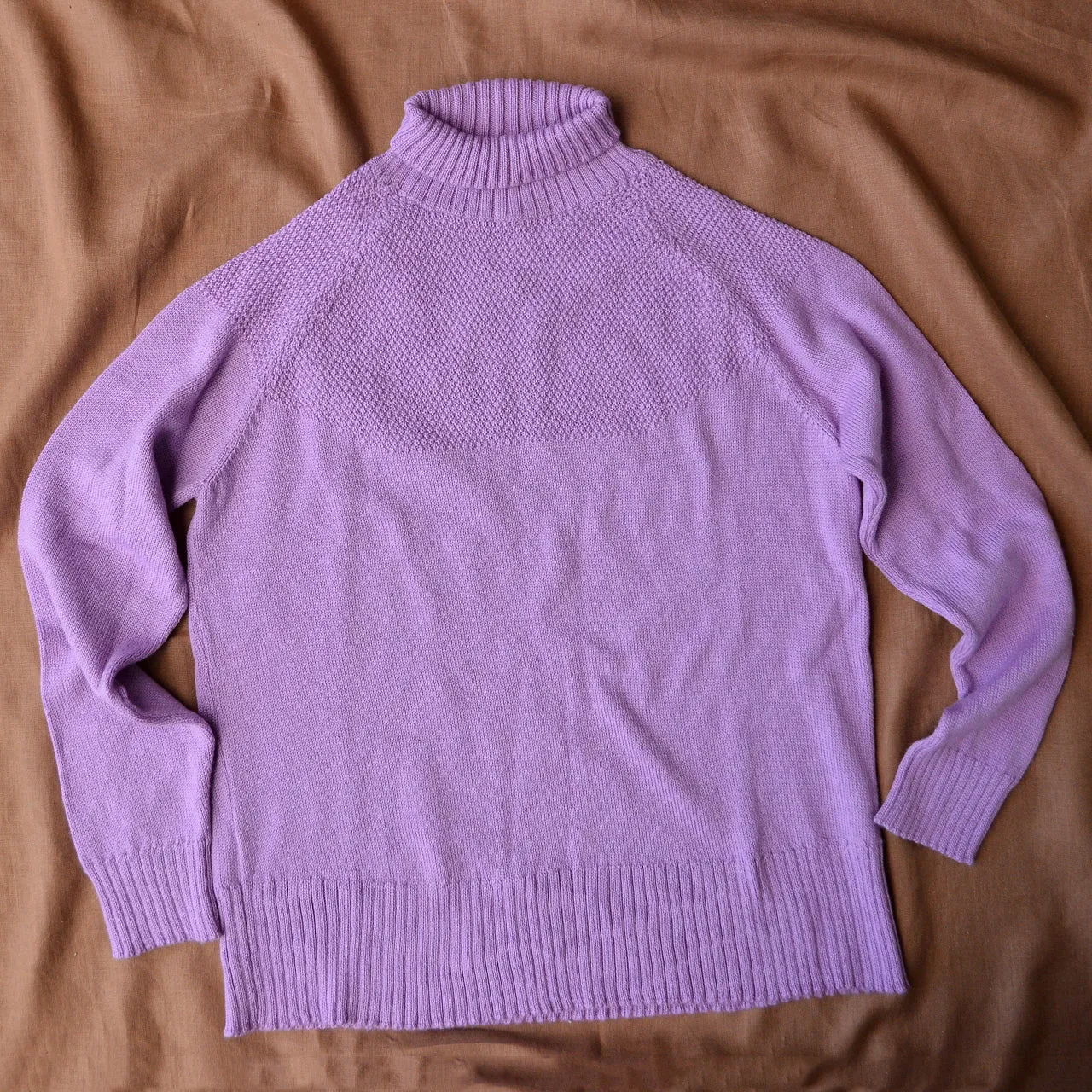 Women's Sailor Sweater - Alpaca/Merino - Lilac (S) *Last One!